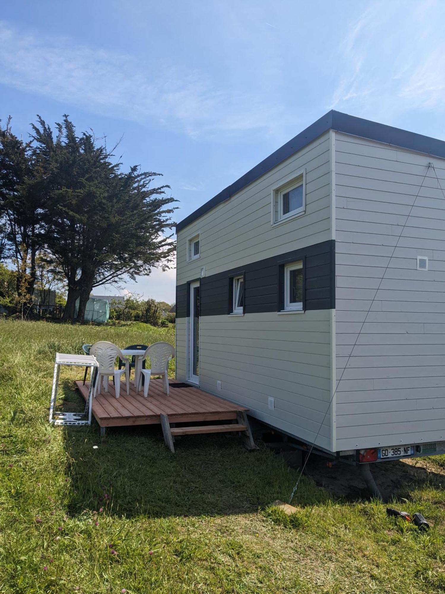 Tiny House Proche De La Plage Sans Draps Ni Serviettes Plevenon Ngoại thất bức ảnh